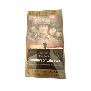 Saving Private Ryan Special Limited Edition 2-Tape VHS‎ - New Sealed Collectors